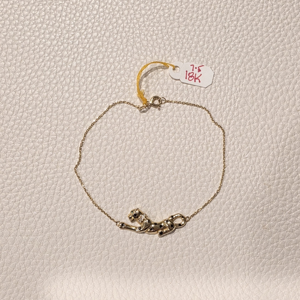 🎀💕18K Real Gold Bracelet💕🎀 - Picture 3 of 6